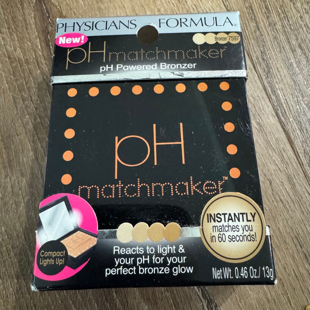 Physicians Formula pH Matchmaker pH Powered Bronzer in shade 7597, Discontinued